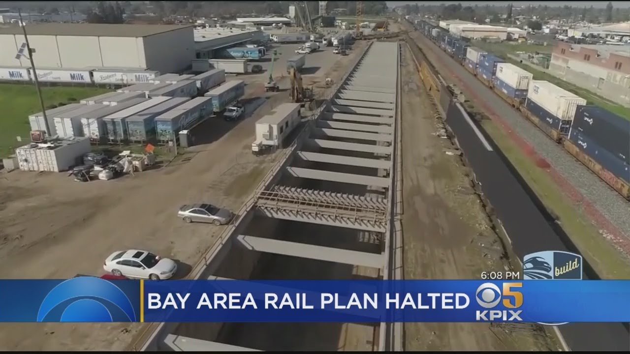 Bay Area High Speed Rail Plan Halted After Gov. Newsom's Address - YouTube
