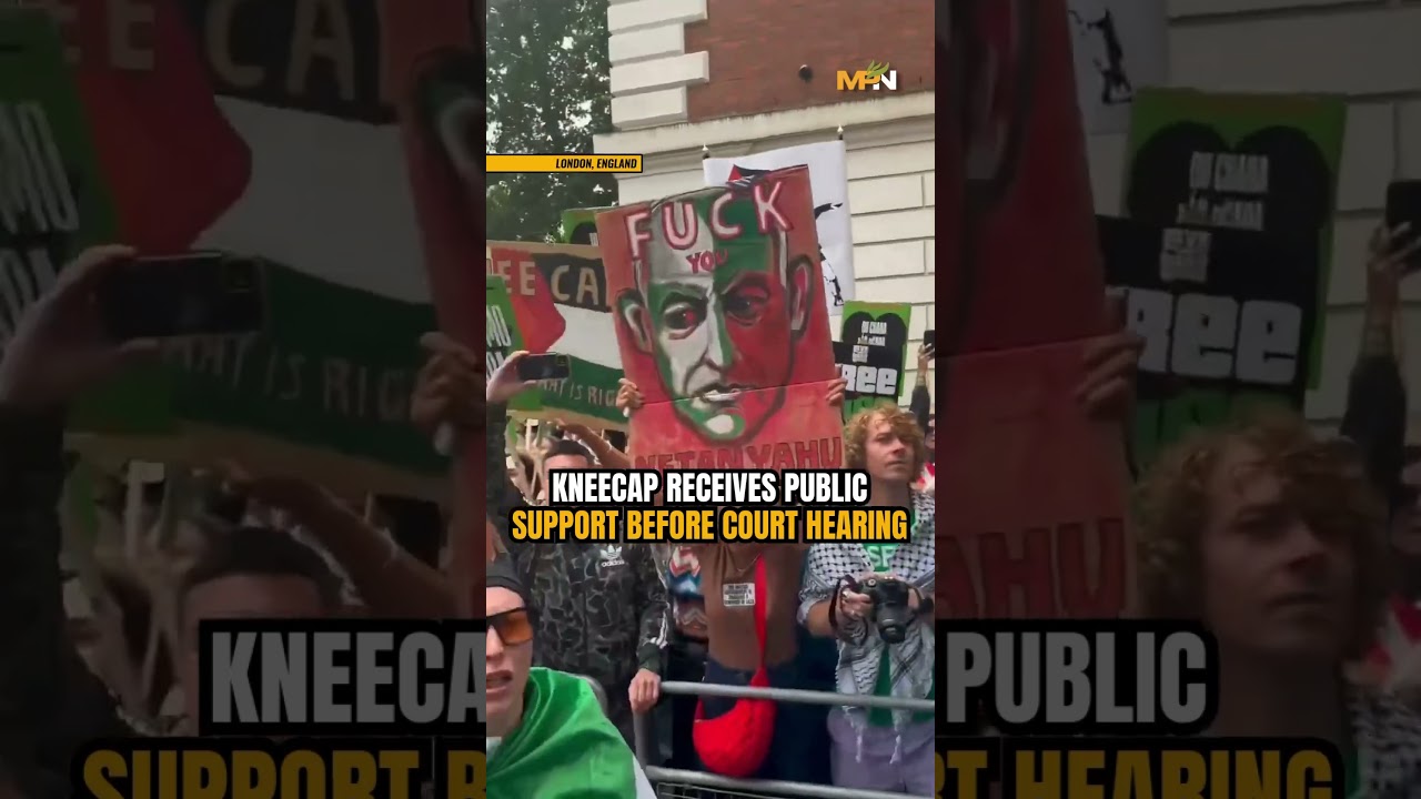 A member of the Irish rap trio Kneecap received huge public support as he appeared in court