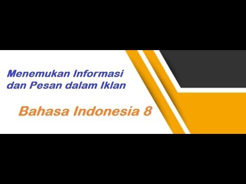 Menelaah Pola Penyajian Teks Iklan Slogan Dan Poster Berbagai Teks Penting