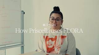 How Fashion Designers use FLORA - Priscella Shum