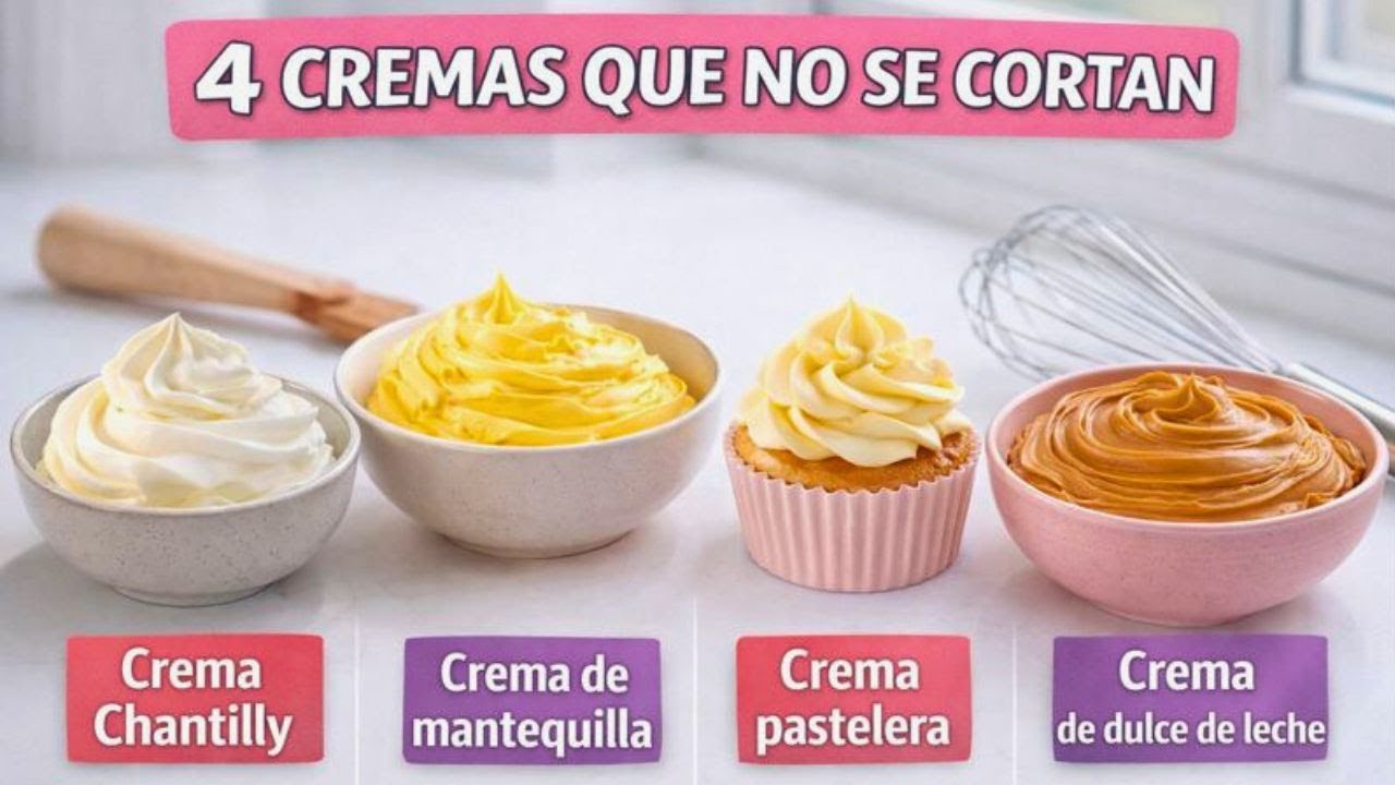 4 идеальных крема, которые готовятся с помощью ручного миксера и не сворачиваются, всегда получаются