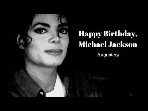 Michael Jackson's 62nd Birthday 29 August 2020 Surprise🎂🎂 - YouTube