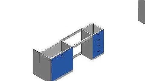 Floor mounted lab bench installation step video guidance