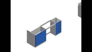 Floor mounted lab bench installation step video guidance