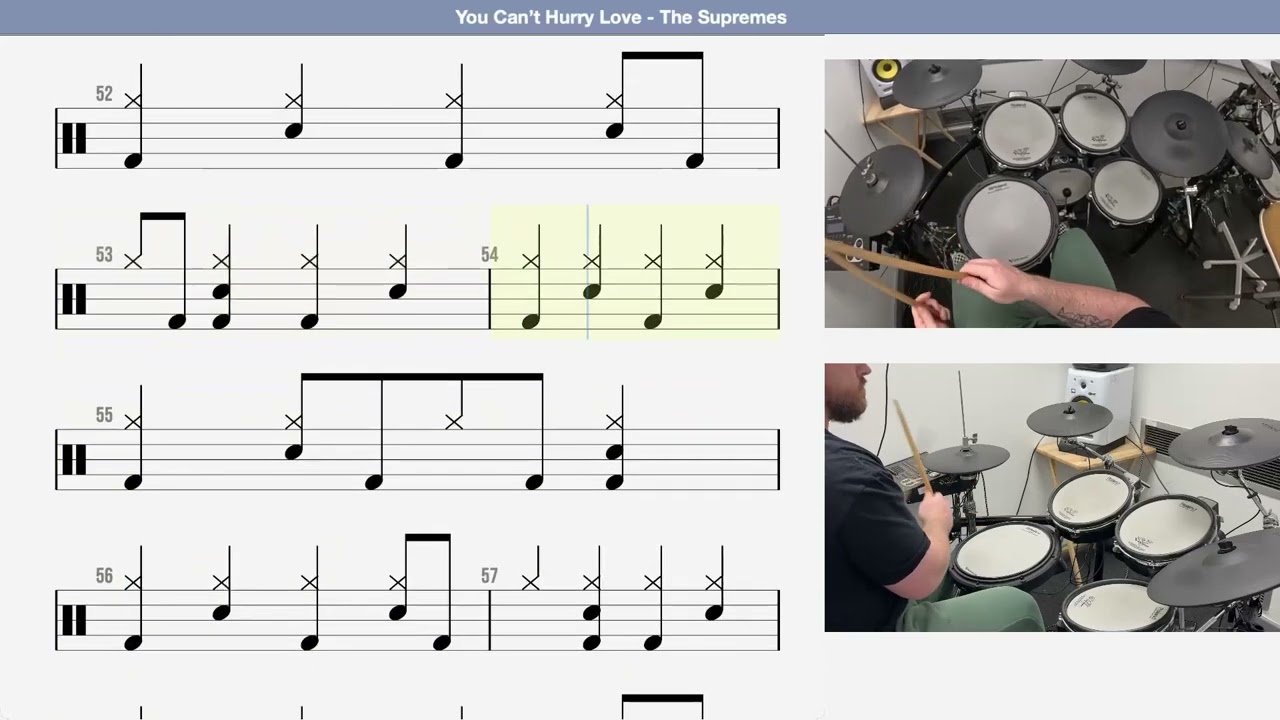🥁You Can’t Hurry Love   The Supremes   Rockschool Drums Grade 4   2024