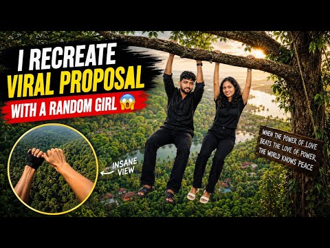I Tried The Viral Proposal… ON A TREE! 🌳💍 #prank 