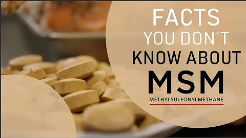MSM or Methylsulfonylmethane for your ARTHRITIS |MSM For Joint Pain? |Msm Supplement