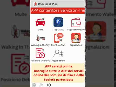 APP - servizi online comune di Pisa