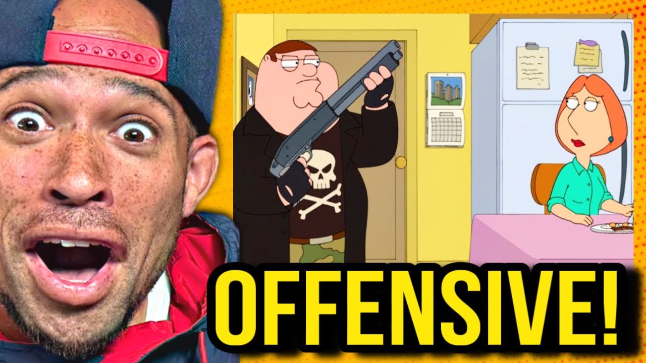 Гриффины: САМЫЕ оскорбительные шутки | Часть 1!! Боже мой, это может получить каждый! LMBAO