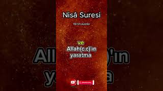 Nisâ Suresi meali 118-121.Ayetler Surenin tamamı kanalımda #kuran #quran #muslim #islam #namaz