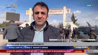 Qamişloda Merasim, Hasekide Nuredin Ahmedi Karşılama, Halepte Görüşmeler