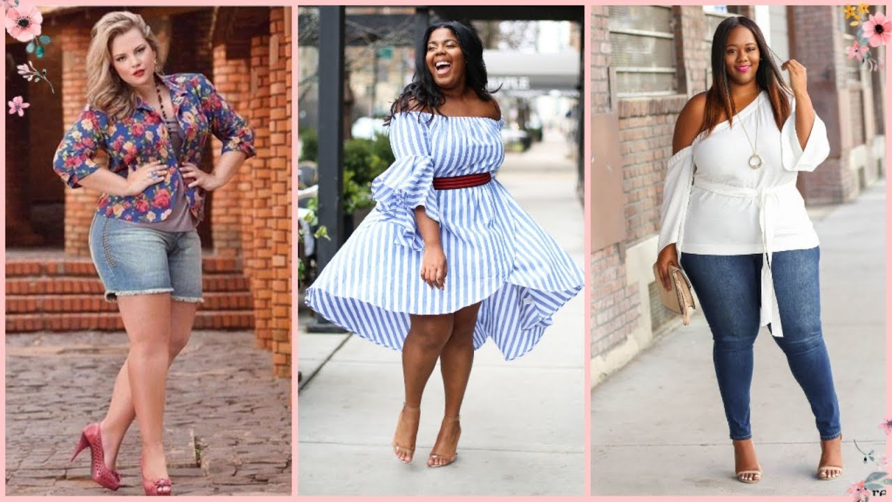 OUTFITS DE MODA 2019 PARA MUJERES PLUS SIZE | TENDENCIAS ROPA TALLAS GRANDES para gorditas YouTube