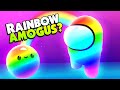 The rainbow amogus is the most sus rainbow food  cosmonious high vr