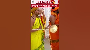 Thumbnail of #madhulikasublimestatus Ram lala aarti darshan ayodhya/Ayodhya Ram mandir #madhulikasublimestatus