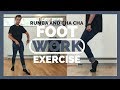 FOOTWORK EXERCISE FOR RUMBA AND CHA CHA