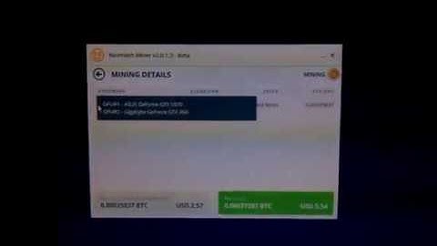 Bitcoin Mining on combined GTX 1070 and 960 Update