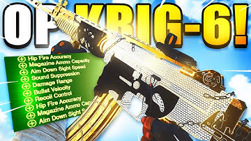 this NO RECOIL KRIG 6 Class is like CHEATING! *CRACKED* | Best Krig 6 Class Setup (Cold War)