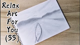 Relax challenge #33: How to using pencil drawing - Sea and boat