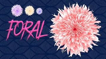 Illustrator Tutorial How To Create Beautiful Floral Vector in adobe  Illustrator Using Blend Tool