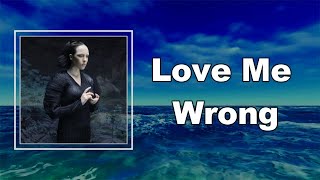 Allie X - Love Me Wrong (Lyrics) Resimi