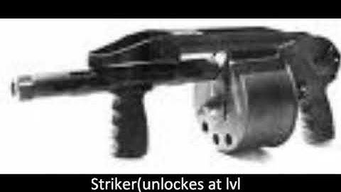 modern warfare2 secondary weapons (machine pistols and shotguns)