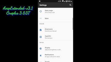 AospExtended 3.1(Oneplus 3 & 3T)