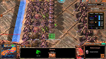 Sc2 custom game desert strike ep 1 zerg