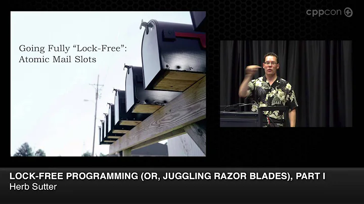 CppCon 2014: Herb Sutter "Lock-Free Programming (o...