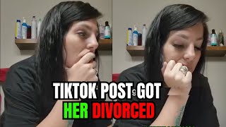 Heartbroken After Her Marriage Ended Over TikTok Post