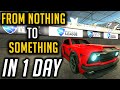 From Nothing to Fennec in ONE DAY (Rocket League Trading Series)