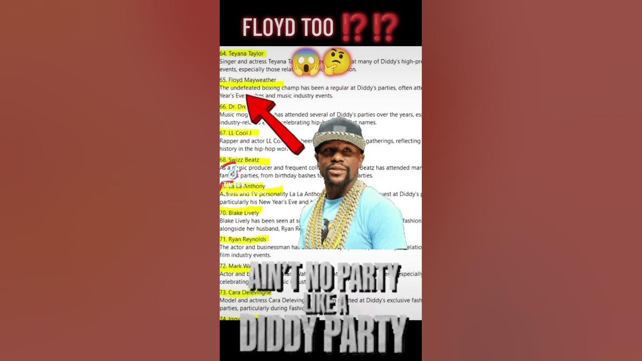 p-diddy-list-with-floyd-mayweather-youtube