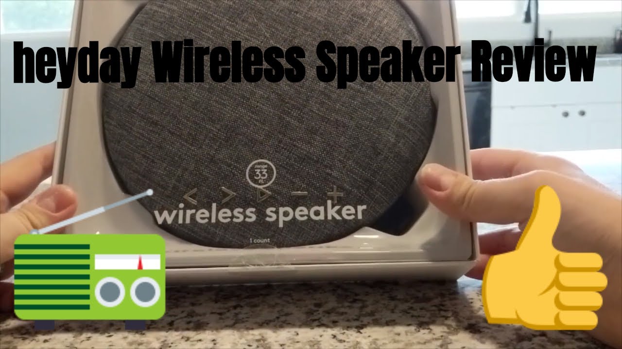 heyday speaker bluetooth