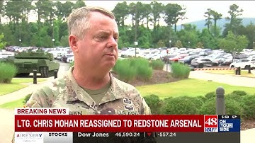 Lt. Gen Christopher Mohan reassigned to Army Materiel Command on Redstone Arsenal