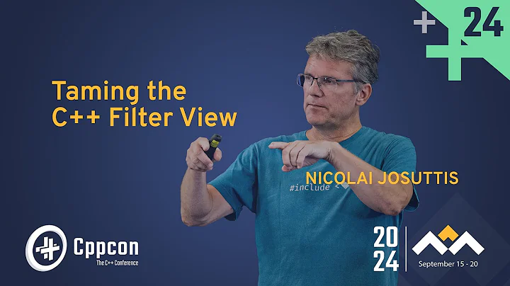 Taming the Filter View in C++ Programming - Nicolai Josuttis - CppCon 2024