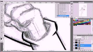 Remake The Flash - Lineart no Photoshop
