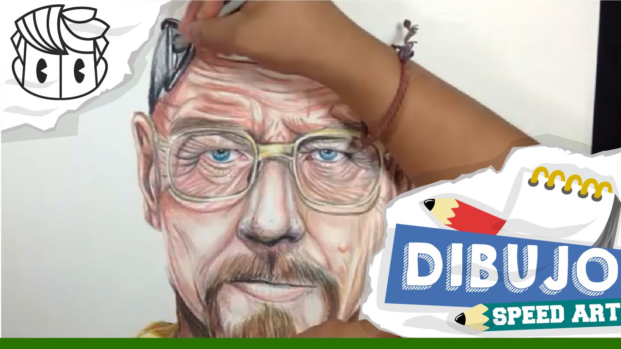 DIBUJOS SPEEDART BREAKING BAD WALTER WHITE ( Heisebberg ) - AngelDrawin -  thptnganamst.edu.vn