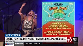 Lineup announced for Grand Point North music festival