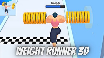 Mobile Game - Weight Runner 3D // All levels for iOS mobile devices, Android games, LevelUp.