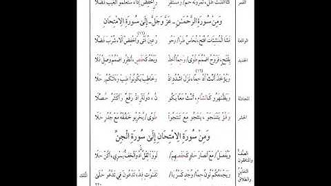 الدرة مكررة 5 مرات من 211الى 220 بصوت القارئ كمال المروش  mp3