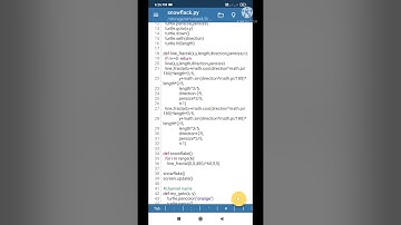 Making 6-Line snowflake fractal using python turtle🐢 graphics|python programming #Justin #shorts