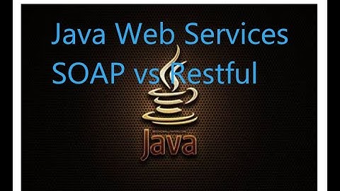 Webservices in Java