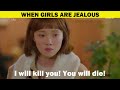 different types of girls when jealous | compilation