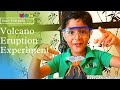 Volcano eruption experiment by arhaan ll easy volcano   science experiment ll