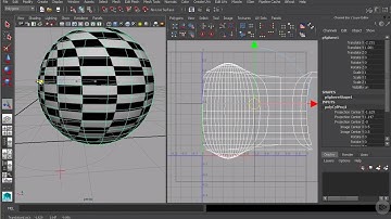 Maya Beginner : UVs Cylindrical Mapping
