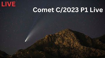 Live - Comet C/2023 P1 (Nishimura) near Earth (in Stellarium)