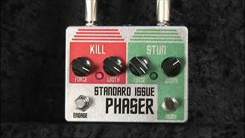 Tortuga Standard Issue Phaser Pedal Video Demo