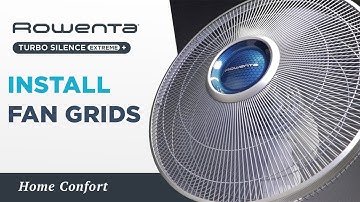 How to install fan grids? | Turbo Silence Extreme + | Rowenta