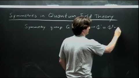 Raphael Flauger Lecture 2 on Effective Field Theory