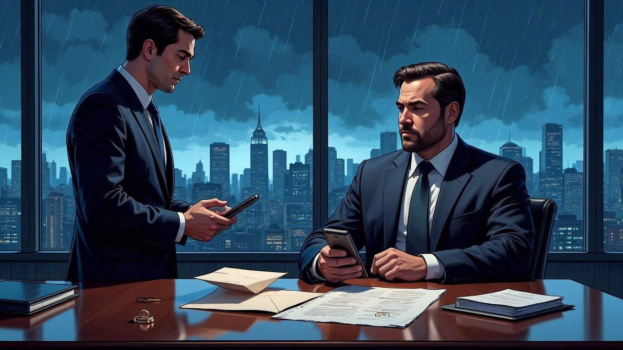 “¿Dónde está mi esposa?”“Señor, mientras usted viajaba con su amante, ella firmó los papeles