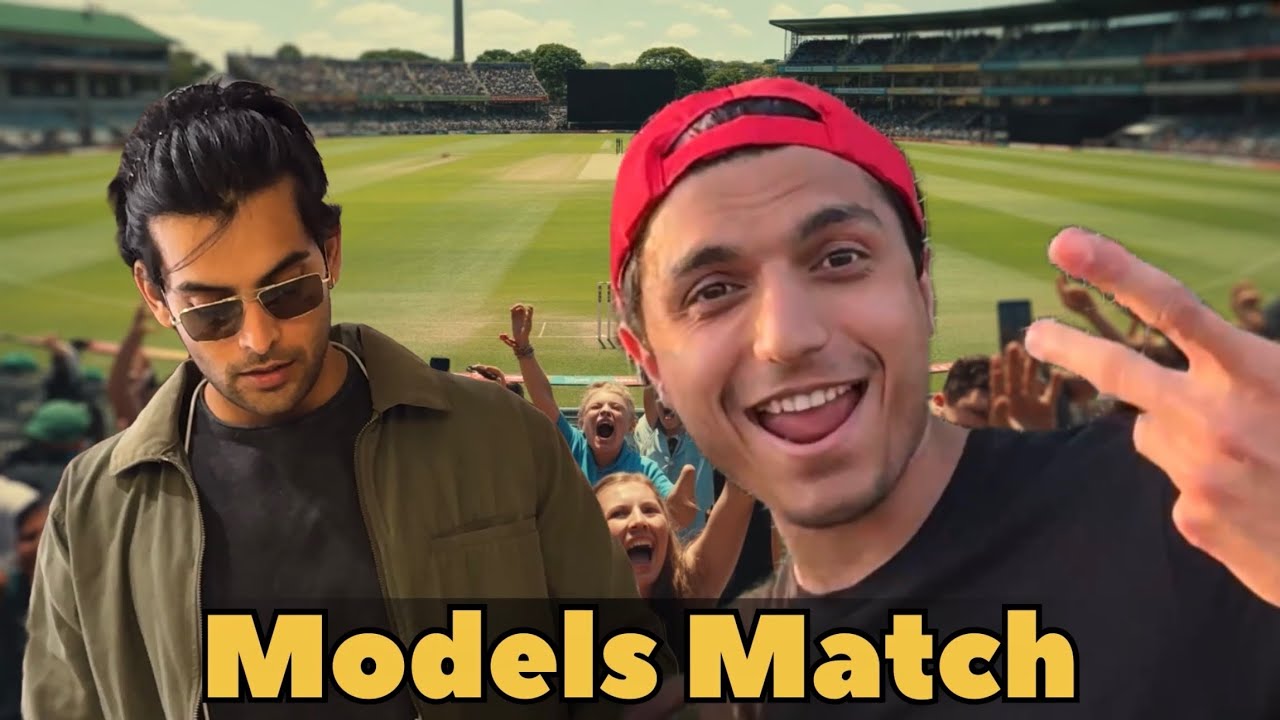 Delhi Male Models vs Professional Cricketers… Who Wins? 😳